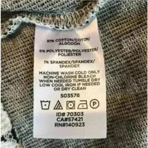 LOFT Plus Animal Print Puff Sleeve Top, size 14 - Picture 6 of 6